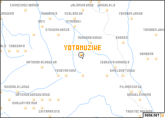 map of Yotamu Ziwe