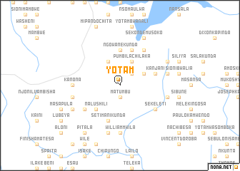 map of Yotam