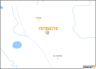 map of Yotaucito