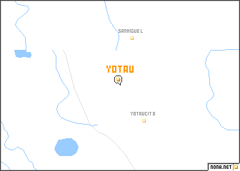 map of Yotaú