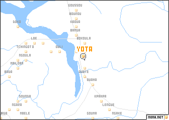 map of Yota
