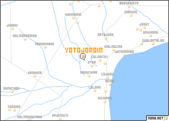 map of Yotójoroin