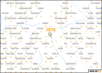 map of Yoto