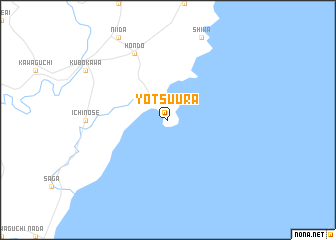 map of Yotsuura