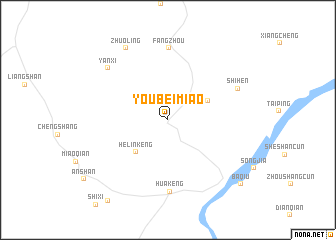 map of Youbeimiao