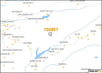 map of You Bet