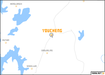 map of Youcheng