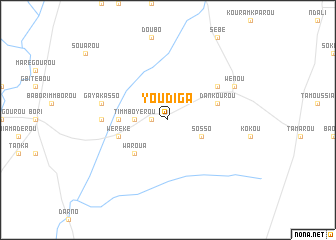 map of Youdi Ga