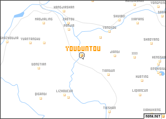 map of Youduntou