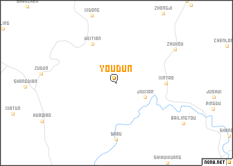 map of Youdun