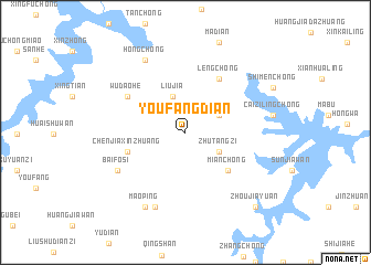 map of Youfangdian