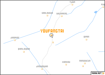 map of Youfangtai