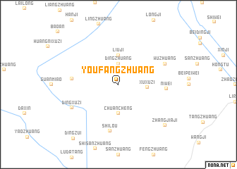 map of Youfangzhuang