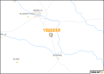 map of Yougeen