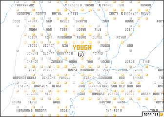 map of Yough