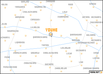 map of Youhe