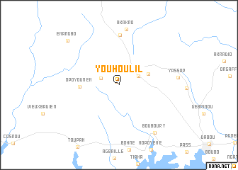 map of Youhoulil