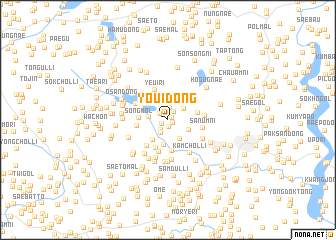 map of Yŏŭi-dong