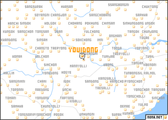 map of Yŏŭi-dong