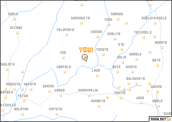 map of Youï