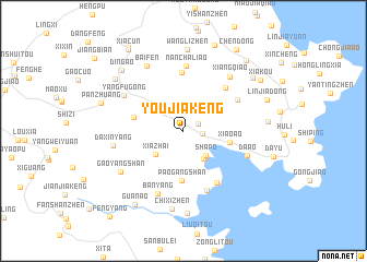 map of Youjiakeng