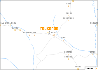 map of Youkanga