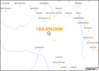 map of Youlandzambi