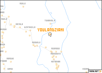 map of Youlandziami