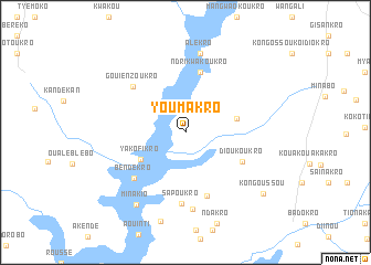 map of Youmakro