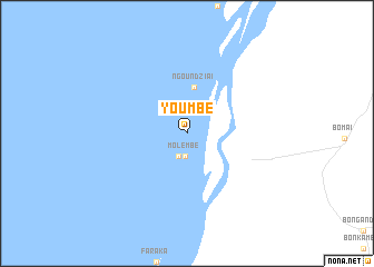 map of Youmbé