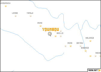 map of Youmbou