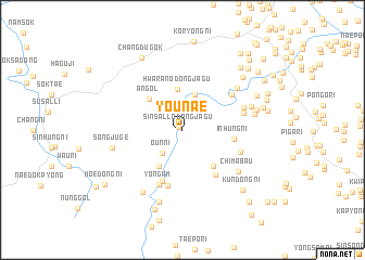 map of Yŏunae