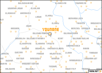 map of Younane