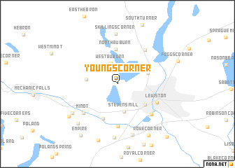 map of Youngs Corner