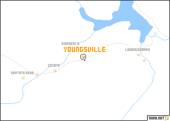 map of Youngsville