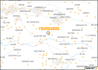 map of Youngwood