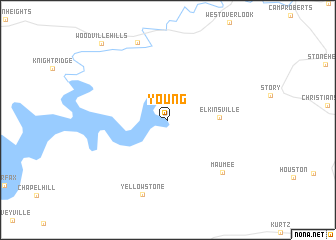 map of Young