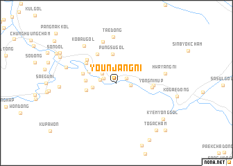 map of Yŏunjang-ni