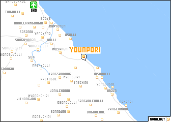 map of Yŏunp\