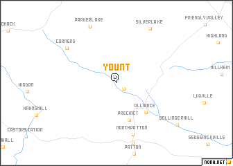 map of Yount