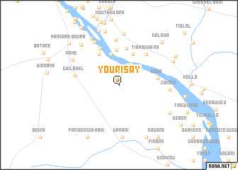 map of Youri Say
