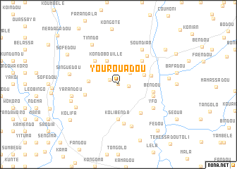 map of Yourouadou