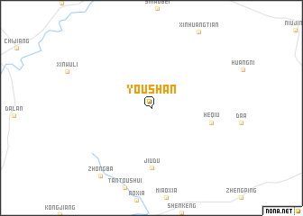 map of Youshan