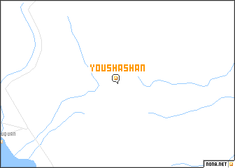 map of Youshashan
