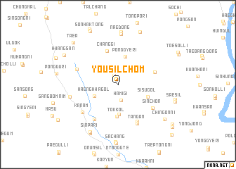 map of Yŏŭsilchŏm