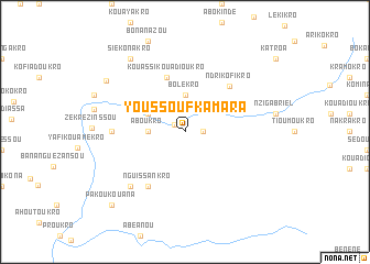 map of Youssouf Kamara