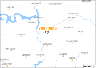 map of Youxiqiao