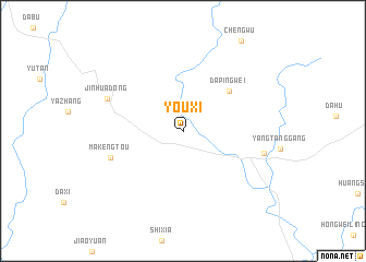 map of Youxi