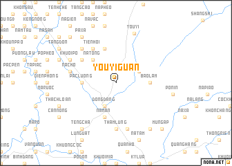map of Youyiguan
