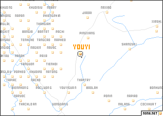 map of Youyi